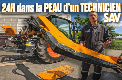 24H dans la peau d’un TECHNICIEN ÉPAREUSE SAV